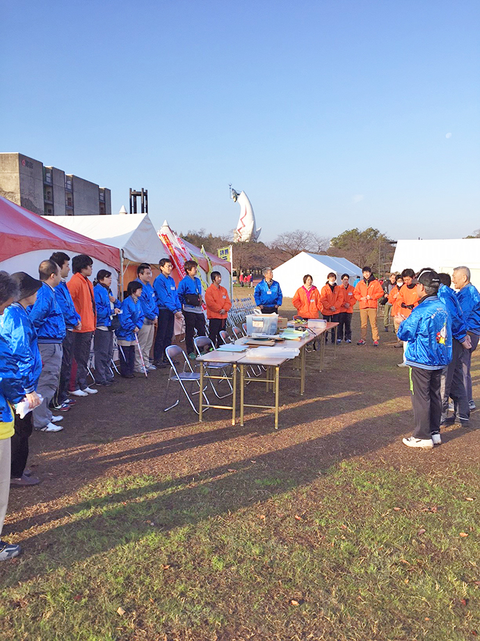 【公益社団法人　大阪府柔道整復師会】吹田万博国際ふれあいマラソンで救護活動を行いました。