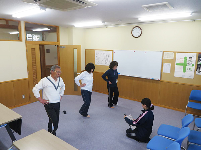 【長野県箕輪町】みのわ健康アカデミー　体力測定をしました