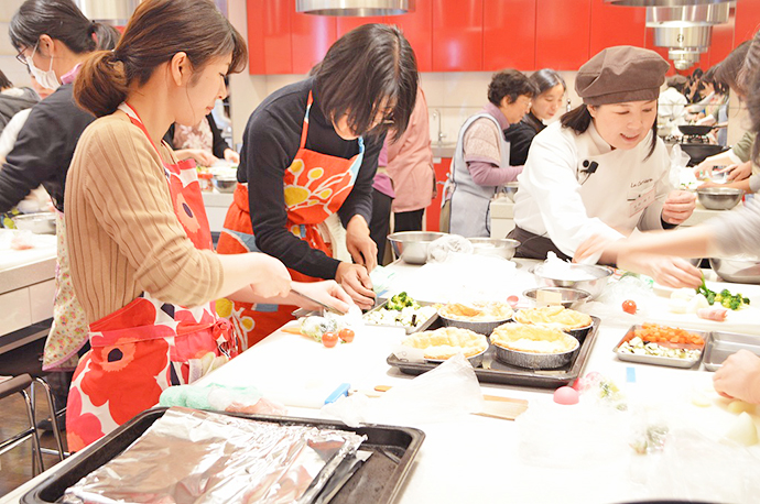 【ラ・キャリエールの料理教室】京都・健康プロジェクト２０１７